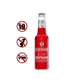 Vodka Cruiser  Raspberry 4.6% Bottle 275ml