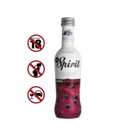 Vodka MG Spirit  Blueberry 5,5% bottle 275ml