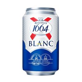 Kronenbourg Blanc 1664 Beer 5% Can (330ml)