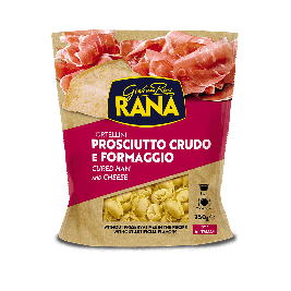 Rana Tortellini Ham & Mozzarella, Paper Bag 250g
