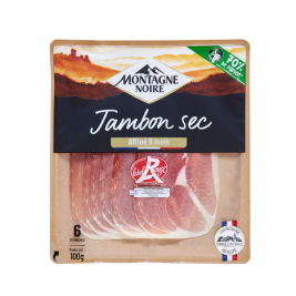 Montagne Noire Dry Ham 9M Sliced (100g)
