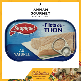 Saupiquet Tuna Fillets Natural (81g)
