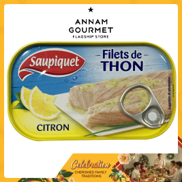 Saupiquet Tuna Fillets Lemon (115g)