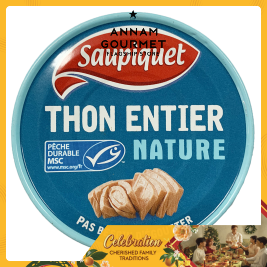 Saupiquet Whole Tuna Nature (93g)