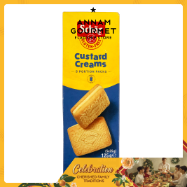 Schar Gluten Free Biscuit Custard Cream (125g)