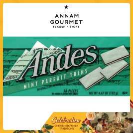 Andes  Chocolate Mint Parfait Thins 28p (132g)