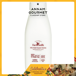 Farm Milk No Sugar Pasteurized Milk (500ml)