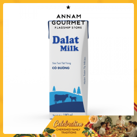 DalatMilk UHT Milk Sweetened (4x180ml)