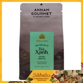 Folliet Organic Green Tea  100g 