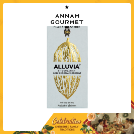 Alluvia Dark Chocolate 70% with Coconut 80g