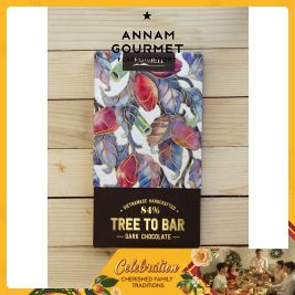 Stone Hill TreeToBar Dark Chocolate 84%  90g 