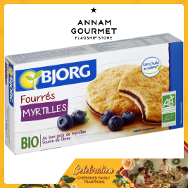 Bjorg Organic Biscuits With Blueberry Filling (175g)