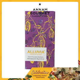Alluvia Dark Chocolate 70% with Blueberry (80g)