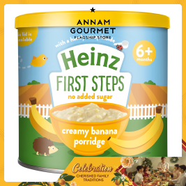 Heinz Creamy Banana Porridge 6 Months+  240g 