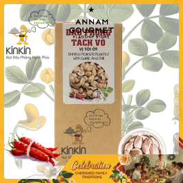 Nam Xanh Skinless Peanut W/Garlic&Chilli 70g 