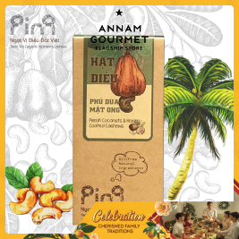 Nam Xanh Coconut&Honey Coated Cashews  50g 