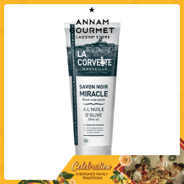 La Corvette Black Soap Paste W/ Olive Oil (250 ml)