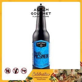 East West Pacific Pilsner Beer Bottle 5% (330ml)
