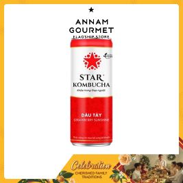 Star Kombucha Strawberry sunshine (240ml)