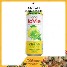 Lavie Sparkling Lemon Mint Can (330ml)