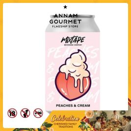 Mixtape Peaches And Cream Beer Bottle/Can (330ml)