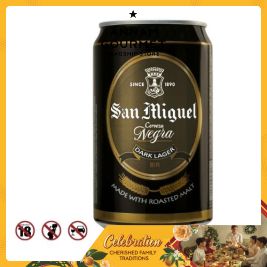 San Miguel Cerveza Negra Beer Can 330ml