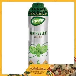 Teisseire Syrup Green Mint 0% (600ml)