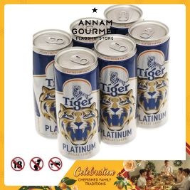 Tiger Platinum Beer Can (330ml)