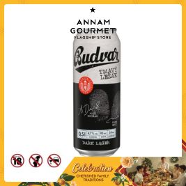 Budweiser Budvar Dark Beer Can (500ml)