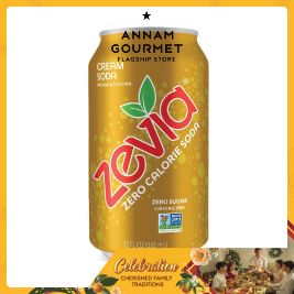 Zevia Zero Cream Soda (355ml)