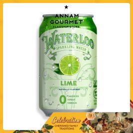 Waterloo Spakling Water Lime (355ml)