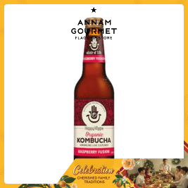 Happy Hippie Kombucha Raspberry 330ml