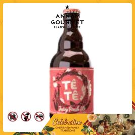 Te Te Juicy Peach Ale Craft Beer bottle, 330ml