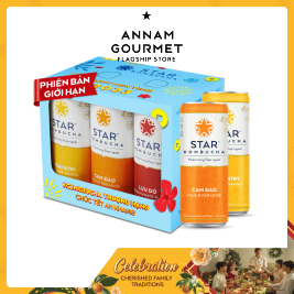 TPBS Star Kombucha-Mix 6 Best Seller Tet ,4*250ml