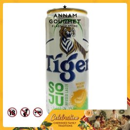 Tiger Soju Wonder Melon Beer Can 4% (330ml)