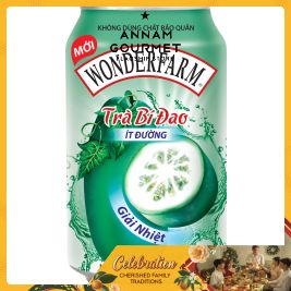 Wonderfarm Winter Melon Tea Less Sugar Can 310ml