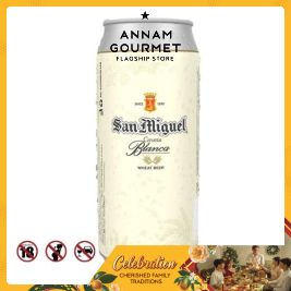 San Miguel Cerveza Blanca Beer Can ,490ml