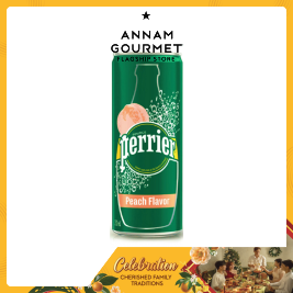 Perrier Peach Slimcan (250ml)