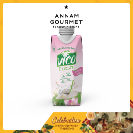 Vico Fresh Natural Coconut Water Lotus Seed Flavor (330 ml)