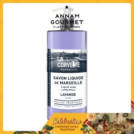 La Corvette Marseille Lavender Liquid Soap 1L