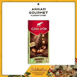 Cote D'or Dark Chocolate with Almonds (180g)