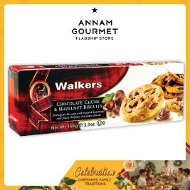 Walkers Biscuit CHOC. CHUNK & HAZELNUT (150gr)