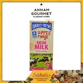 Harvey Fresh UHT Milk Skim (1L)
