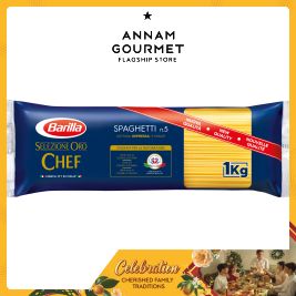 Barilla Pasta Spaghetti No.5 Chef – 1kg