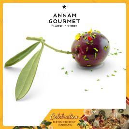 Cast., Black, Olives, Marinated, Hot, Spices, (g)