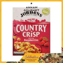Jordans Country Crips Raspberry Cluster (500g)