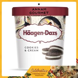 Haagen Dazs Cookies & Cream Pint 473ml