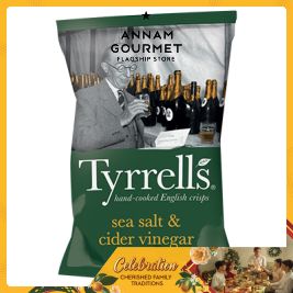 Tyrrells Sea Salt & Cider Vinegar 150g