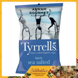 Tyrrells Lightly Sea Salted 150g