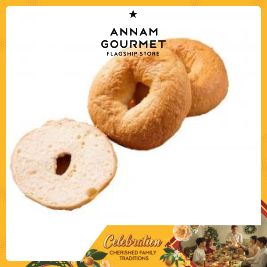 Plain Bagel, 115g x 3 pieces = 345g